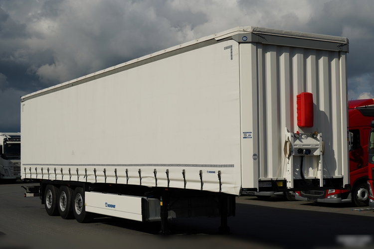 Krone FIRANKA / KOSZ NA PALETY / 2 OSIE PODNOSZONE / 2024 ROK / MAŁO UŻYWANA zdjęcie 1