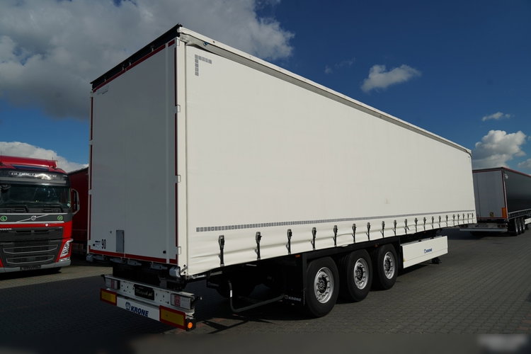 Krone FIRANKA / KOSZ NA PALETY / 2 OSIE PODNOSZONE / 2024 ROK / MAŁO UŻYWANA zdjęcie 6