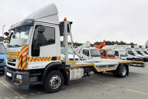 Iveco EUROCARGO 120E25 E6 Laweta Zagłebiana Platforma Pomoc Drogowa