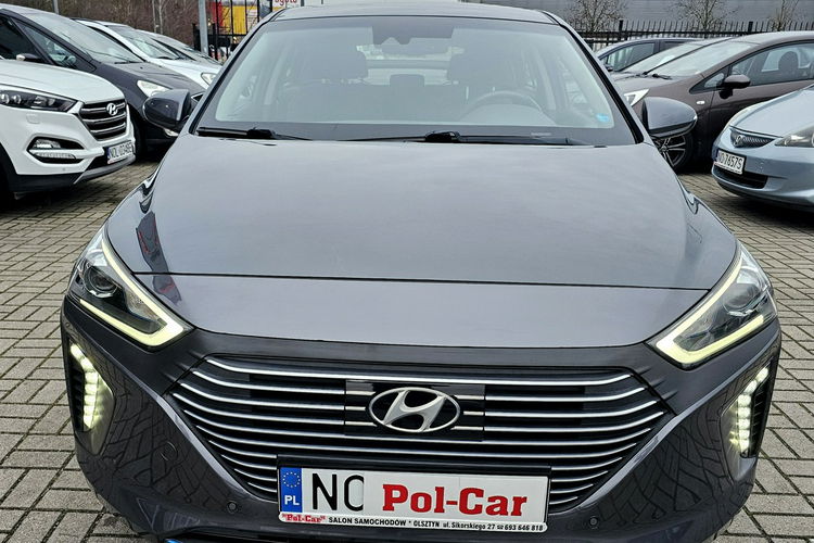Hyundai IONIQ Hybryda, martwe pole, automatyczne parkowanie , grzane fotele i kierown zdjęcie 2