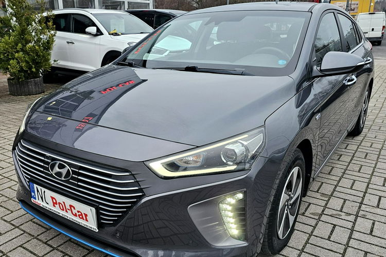 Hyundai IONIQ Hybryda, martwe pole, automatyczne parkowanie , grzane fotele i kierown zdjęcie 4