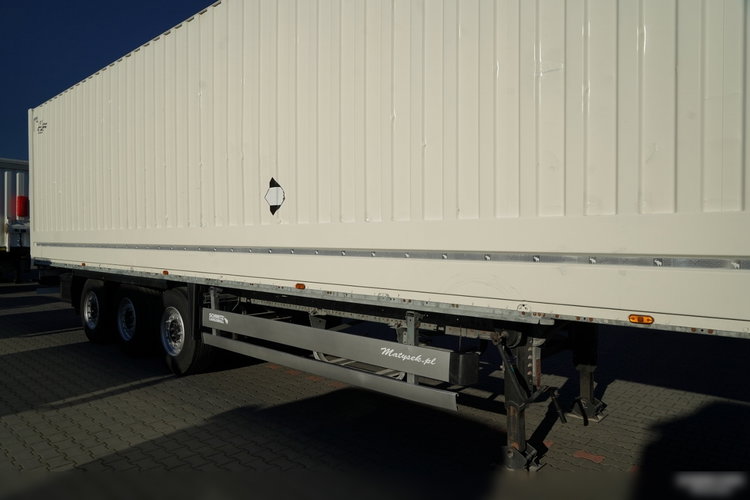 Schmitz  / KONTENER / 2x oś PODNOSZONA  / 2021 ROK zdjęcie 9