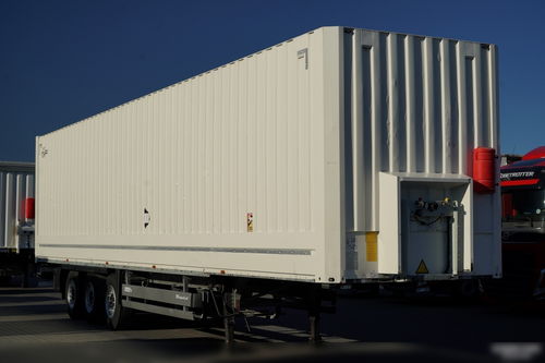 Schmitz  / KONTENER / 2x oś PODNOSZONA  / 2021 ROK