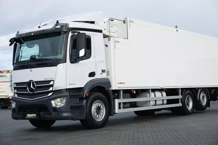 Mercedes ANTOS / 2535 / EURO 6 / CHŁODNIA + WINDA / 23 PALETY / OŚ SKRĘTNA zdjęcie 21