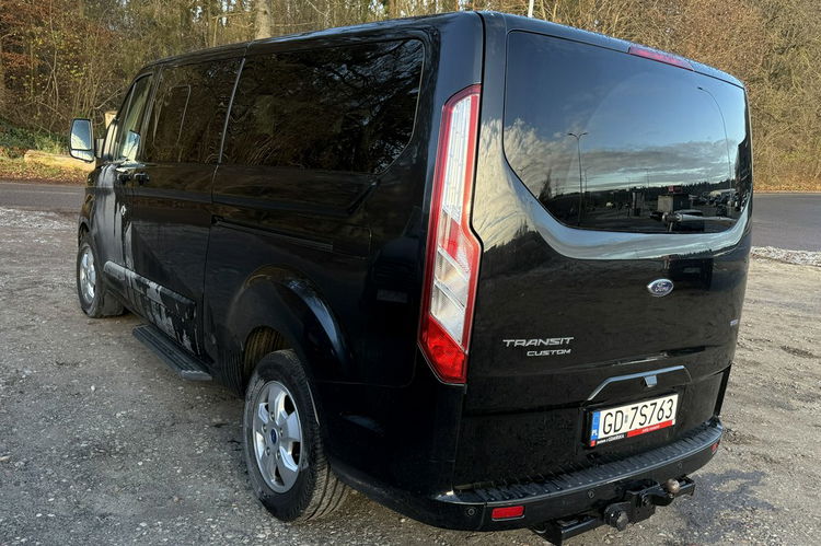 Ford Tourneo Custom 2.0tdci long automat 9.os ledy bi xenon Webasto asystenci 1.r. Gwaran zdjęcie 7