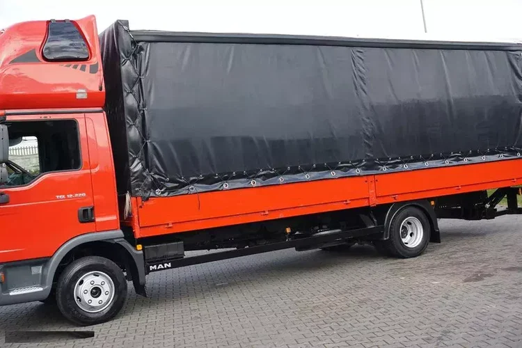 MAN TGL / 12.220 / E 5 / BURTOFIRANKA + WINDA / ŁAD. 5 855 KG / 17 PALET zdjęcie 15