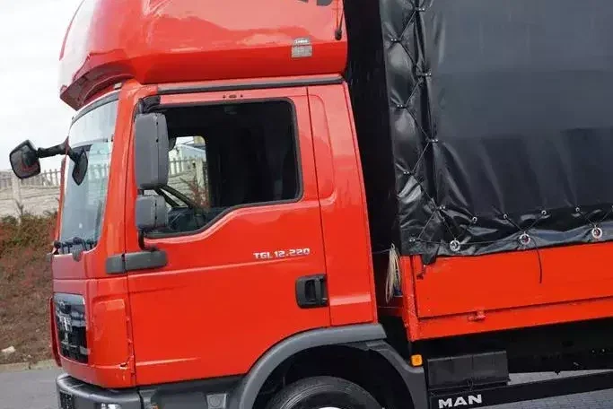 MAN TGL / 12.220 / E 5 / BURTOFIRANKA + WINDA / ŁAD. 5 855 KG / 17 PALET zdjęcie 24