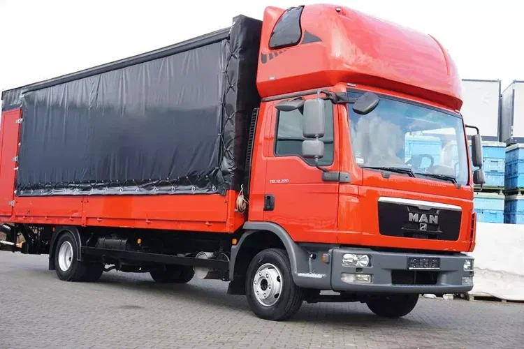 MAN TGL / 12.220 / E 5 / BURTOFIRANKA + WINDA / ŁAD. 5 855 KG / 17 PALET zdjęcie 26