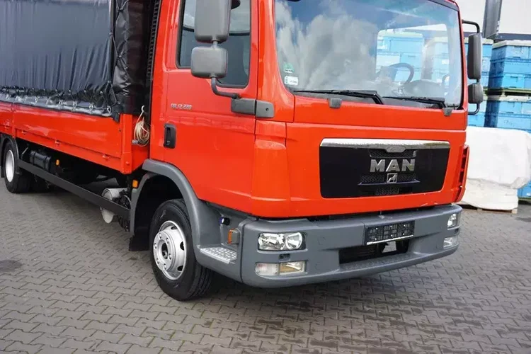 MAN TGL / 12.220 / E 5 / BURTOFIRANKA + WINDA / ŁAD. 5 855 KG / 17 PALET zdjęcie 27