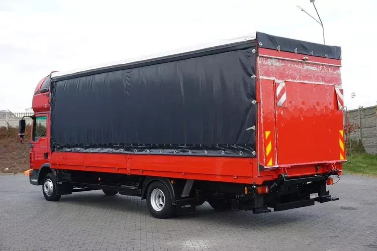 MAN TGL / 12.220 / E 5 / BURTOFIRANKA + WINDA / ŁAD. 5 855 KG / 17 PALET zdjęcie 6