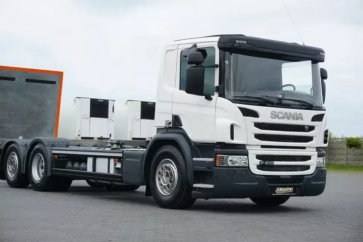 Scania P 410 / ACC / E 6 / BDF + WINDA / 7.15 , 7.45, 7.82 M / OŚ SKRĘTNA zdjęcie 22