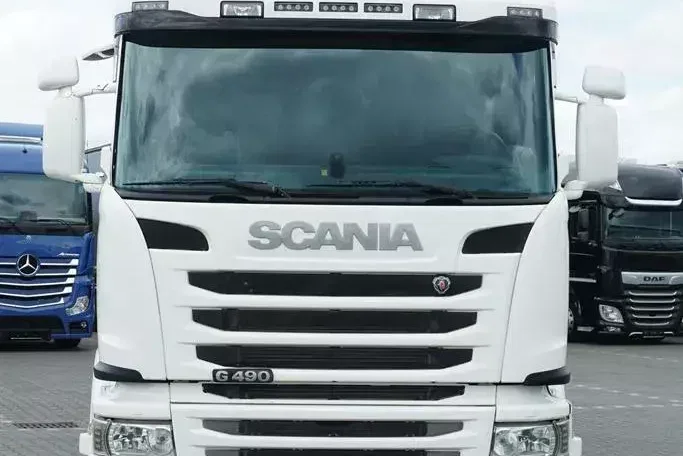 Scania G 490 / 6 X 2 / SKRZYNIOWY + HDS / HMF 3220 K7 / WYSIĘG 18.9 M zdjęcie 15