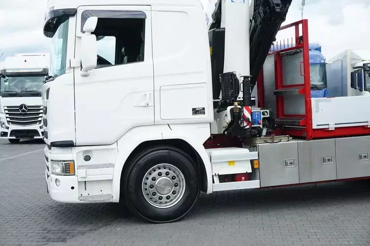 Scania G 490 / 6 X 2 / SKRZYNIOWY + HDS / HMF 3220 K7 / WYSIĘG 18.9 M zdjęcie 18