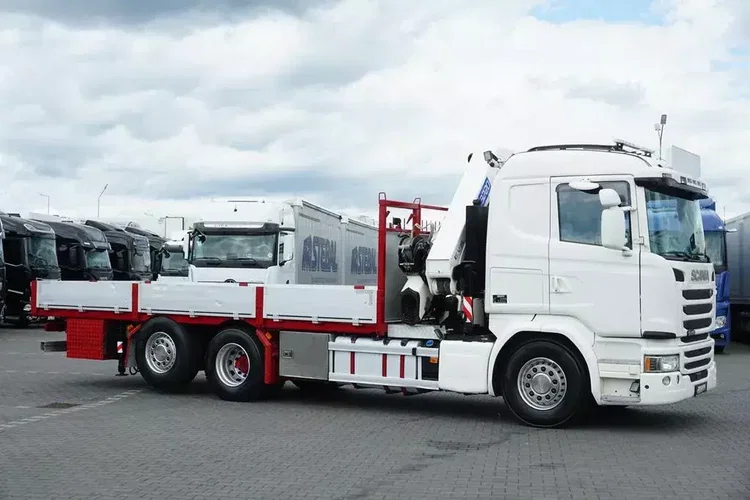 Scania G 490 / 6 X 2 / SKRZYNIOWY + HDS / HMF 3220 K7 / WYSIĘG 18.9 M zdjęcie 6