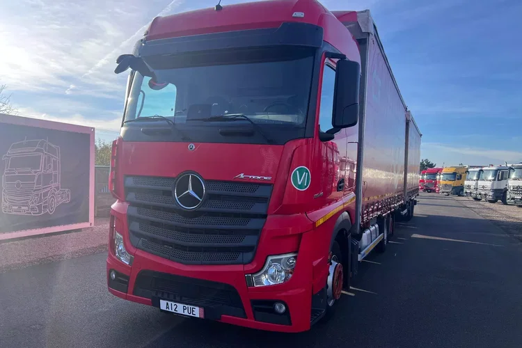 Mercedes ACTROS MP5 euro6 6x2 jumbo zestaw 120m 38palet zdjęcie 2