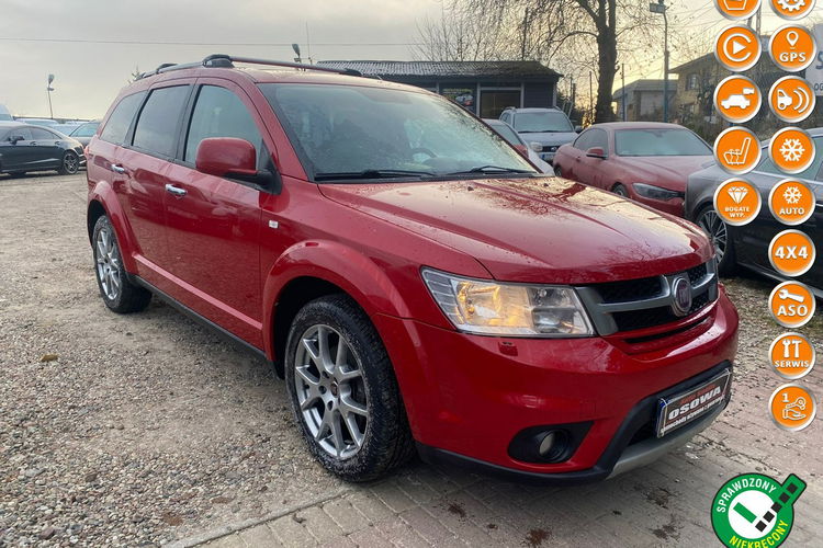 Fiat Freemont 2.0d 170 KM AWD 7 os. DVD skóry Navi kamera fiull opcja 147tys km gwar zdjęcie 1