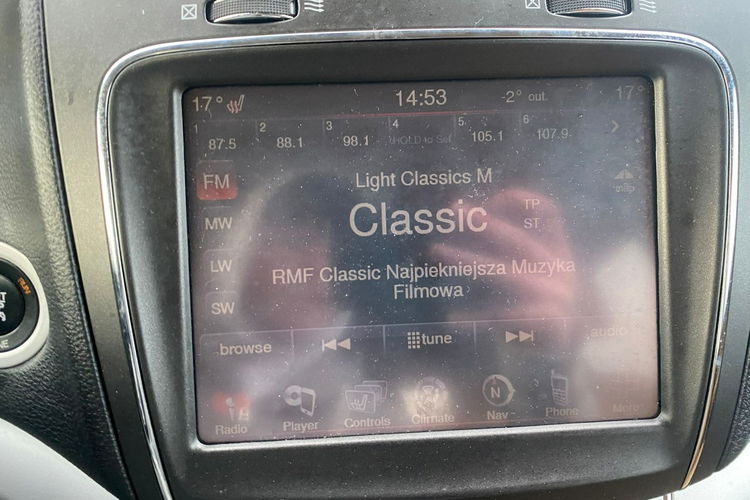 Fiat Freemont 2.0d 170 KM AWD 7 os. DVD skóry Navi kamera fiull opcja 147tys km gwar zdjęcie 43