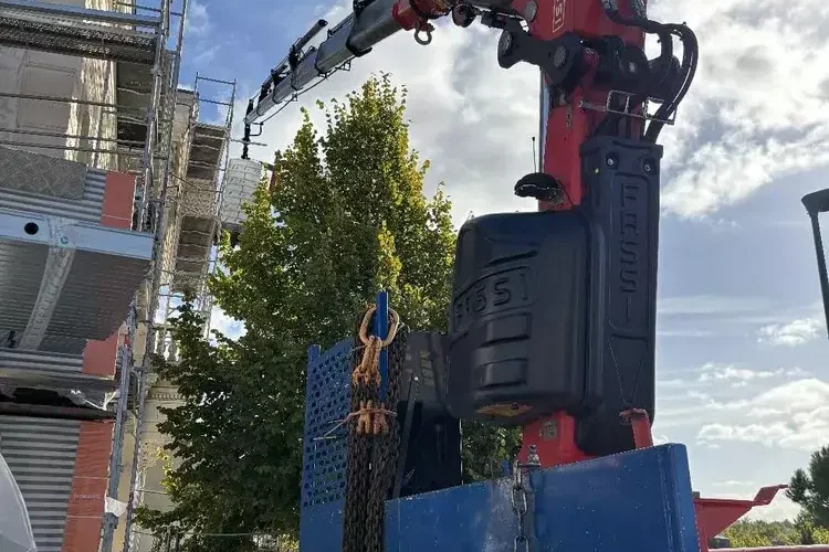 DAF CF 480 8x4 E6 / HDS Fassi F315A.2.26 / platforma zdjęcie 10