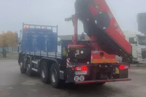 DAF CF 480 8x4 E6 / HDS Fassi F315A.2.26 / platforma zdjęcie 7