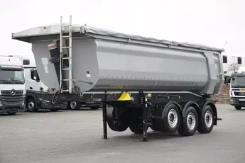 Schwarzmuller / WYWROTKA / 27 M3 / 2 X OŚ PODNOSZONA