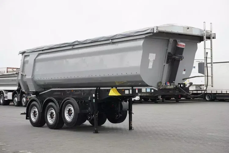 Schwarzmuller / WYWROTKA / 27 M3 / 2 X OŚ PODNOSZONA zdjęcie 2