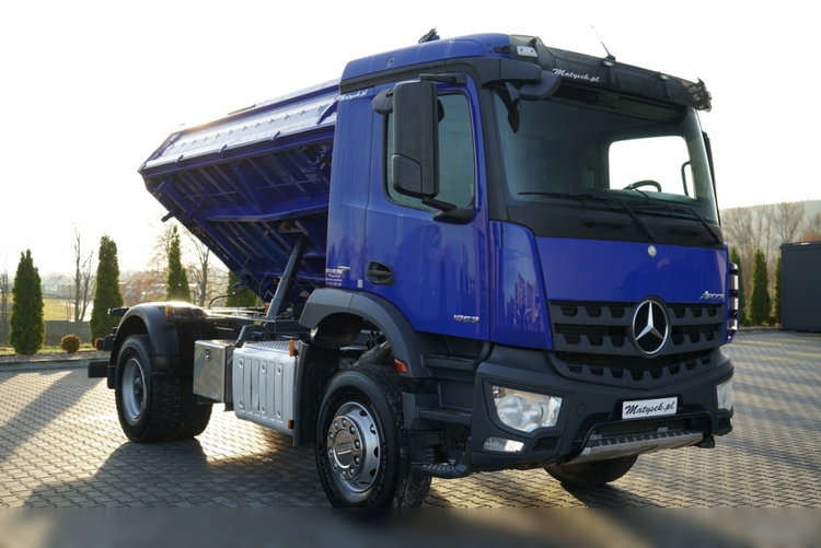 Mercedes AROCS 1853 / 4X2 / WYWROTKA 3 STRONNA / MEILLER KIPER / EURO 6 /  zdjęcie 9