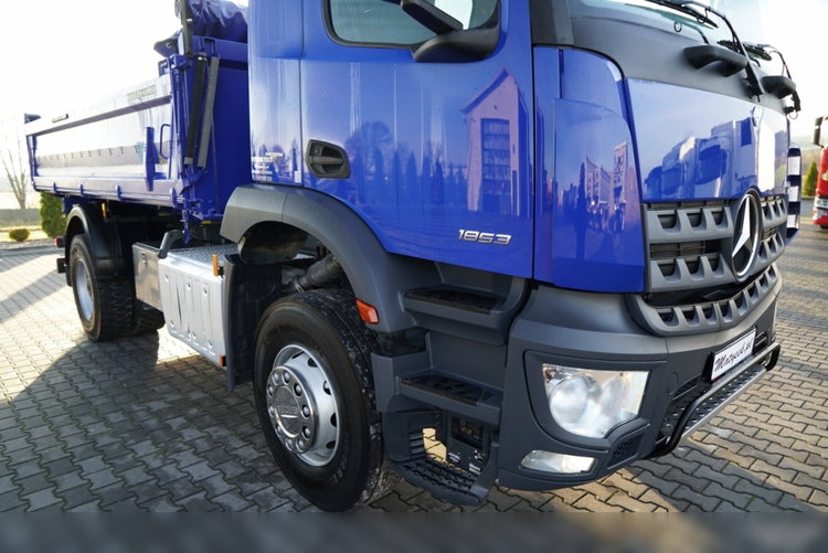 Mercedes AROCS 1853 / 4X2 / WYWROTKA 3 STRONNA / MEILLER KIPER / EURO 6 /  zdjęcie 16