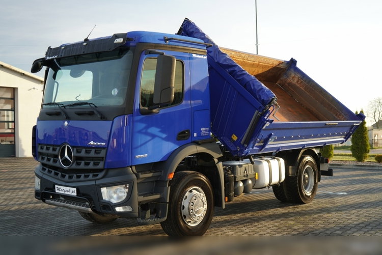 Mercedes AROCS 1853 / 4X2 / WYWROTKA 3 STRONNA / MEILLER KIPER / EURO 6 /  zdjęcie 6