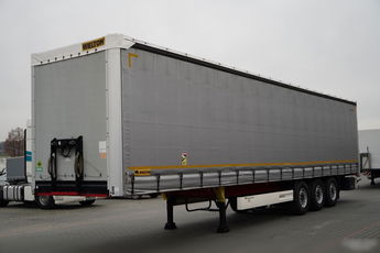 Wielton / FIRANKA STANDARD / MULDA DO STALI - 9 M / OŚ PODNOSZONA / SAF / MAŁO UŻYWANA 