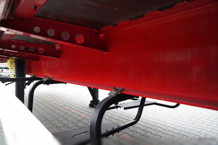 Wielton / FIRANKA STANDARD / MULDA DO STALI - 9 M / OŚ PODNOSZONA / SAF / MAŁO UŻYWANA  zdjęcie 21