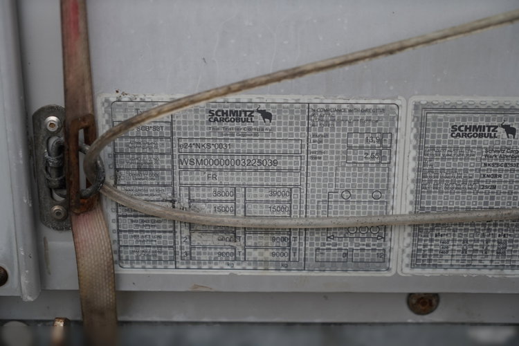 Schmitz -CARGOBULL / FIRANKA / STANDARD / 2 OSIE PODNOSZONE zdjęcie 29