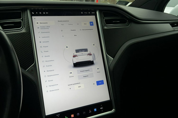 Tesla Model X 100D/6os/el.drzwi/autopilot/540KM/Sufit alcantara/Kam.cof/grz. fot. 6x zdjęcie 18