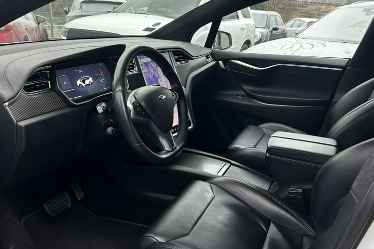 Tesla Model X 100D/6os/el.drzwi/autopilot/540KM/Sufit alcantara/Kam.cof/grz. fot. 6x zdjęcie 8