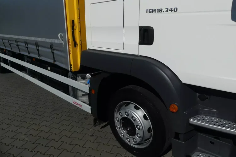 MAN TGM 18.340 / FIRANKA + WINDA / ZESTAW 38 EURO PALET / zdjęcie 12