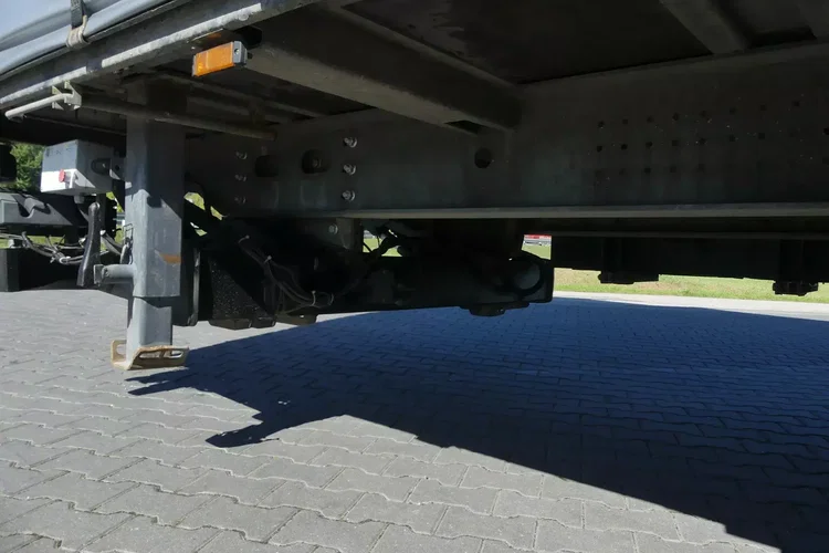 MAN TGM 18.340 / FIRANKA + WINDA / ZESTAW 38 EURO PALET / zdjęcie 15