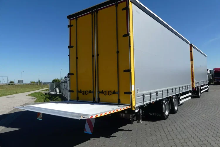 MAN TGM 18.340 / FIRANKA + WINDA / ZESTAW 38 EURO PALET / zdjęcie 20