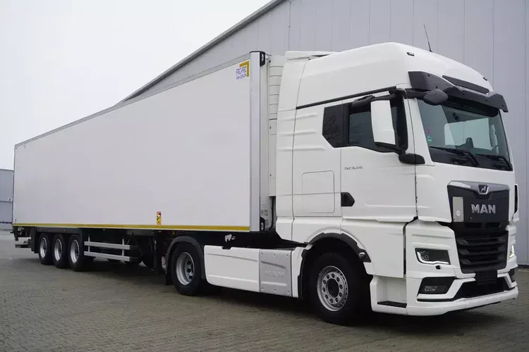 MAN TGX 18.510 4×2 / chłodnia Lamberet / Carrier Vector 1950 MT / Kab. sypialna / 2023 / Multitemperatura zdjęcie 8