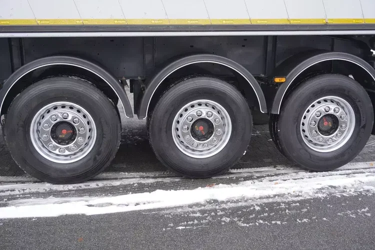 Wielton NW-3 / waga 6.2 t / poj. 38m3 / elek. dach / Teflon / 20 naczep r.2022 zdjęcie 10