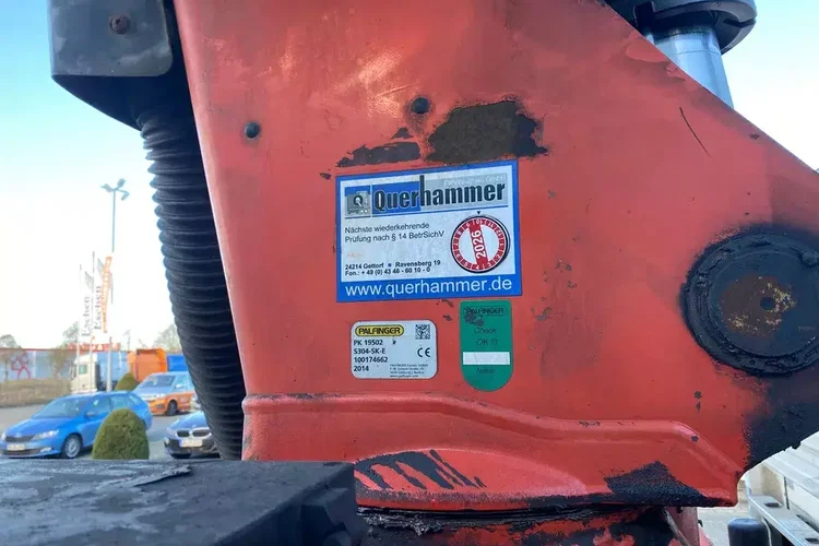 Volvo FM 410 6X2/ HDS-Palfinger PK19502 Składany zdjęcie 7