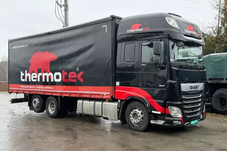 DAF XF SSC 106 480 idealny stan 225Tkm przebiegu z Niemiec firanka 6x2 świeżo po serwisie zdjęcie 1