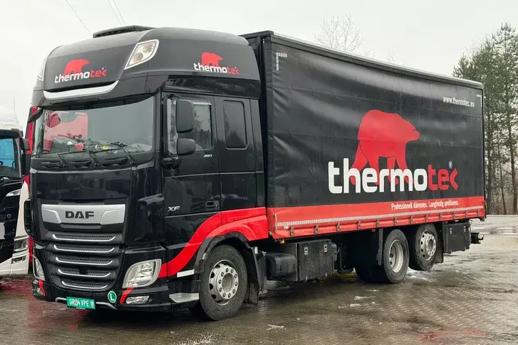 DAF XF SSC 106 480 idealny stan 225Tkm przebiegu z Niemiec firanka 6x2 świeżo po serwisie zdjęcie 6