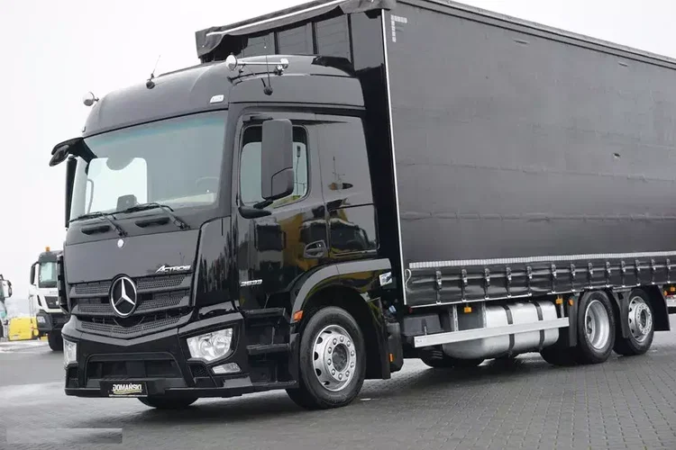 Mercedes / ACTROS / 2533 / ACC / E 6 / FIRANKA / ŁAD. 15 450 KG / 19 PALET zdjęcie 22