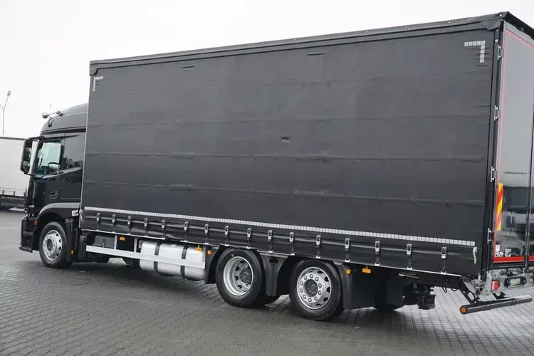 Mercedes / ACTROS / 2533 / ACC / E 6 / FIRANKA / ŁAD. 15 450 KG / 19 PALET zdjęcie 27
