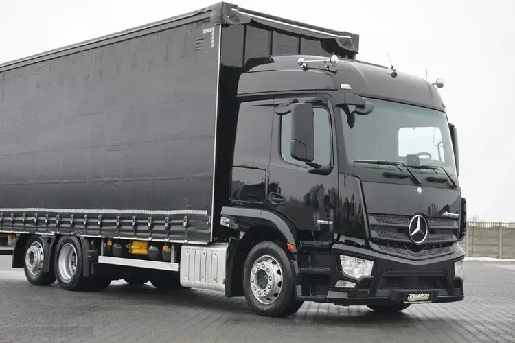 Mercedes / ACTROS / 2533 / ACC / E 6 / FIRANKA / ŁAD. 15 450 KG / 19 PALET zdjęcie 30