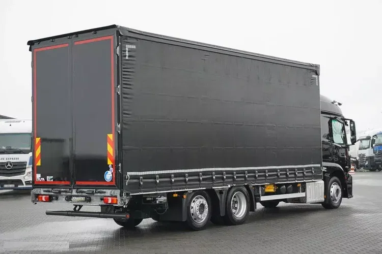 Mercedes / ACTROS / 2533 / ACC / E 6 / FIRANKA / ŁAD. 15 450 KG / 19 PALET zdjęcie 5