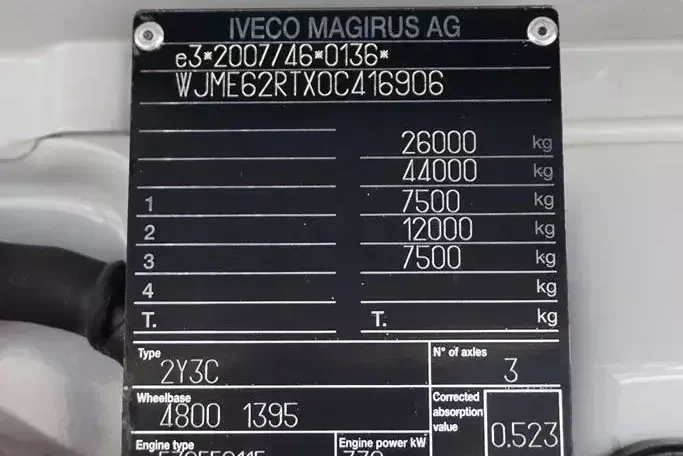 Iveco STRALIS / 460 / ACC / E 6 / RETARDER / BDF / 7.15 M , 7.45 M zdjęcie 11