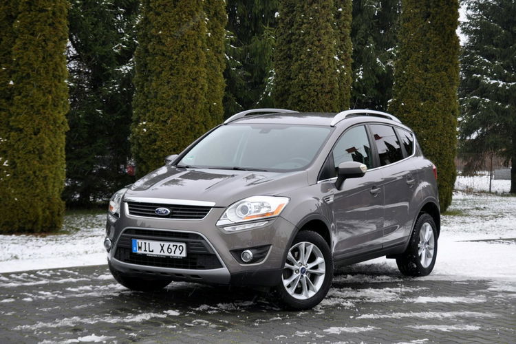 Ford Kuga 2.0TDCI(140KM) Lift Ledy Navi Skóry Reling Klimatronik I Wł Alu17"ASO zdjęcie 9