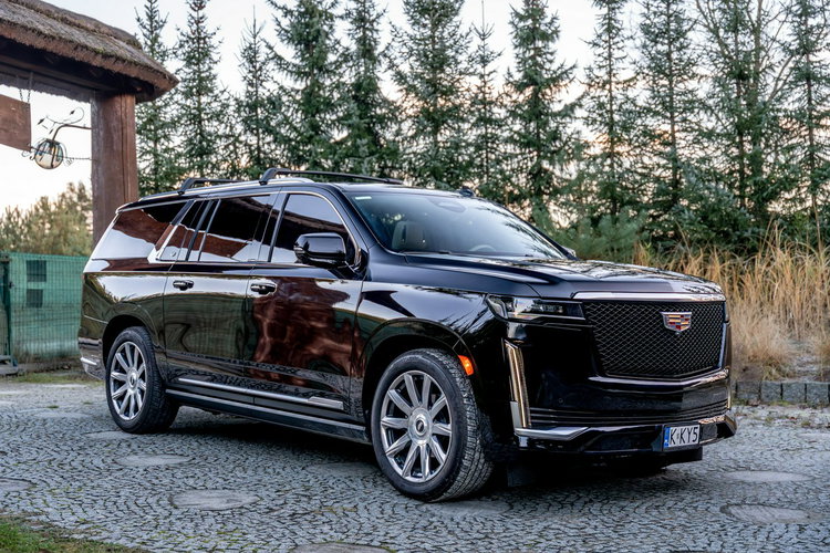Cadillac Escalade ESV / 6.2 426KM / 7-osobowy / Bogata opcja / / Bezwypadkowy zdjęcie 10