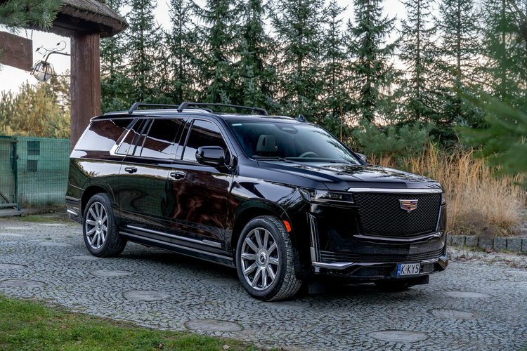 Cadillac Escalade ESV / 6.2 426KM / 7-osobowy / Bogata opcja / / Bezwypadkowy zdjęcie 25