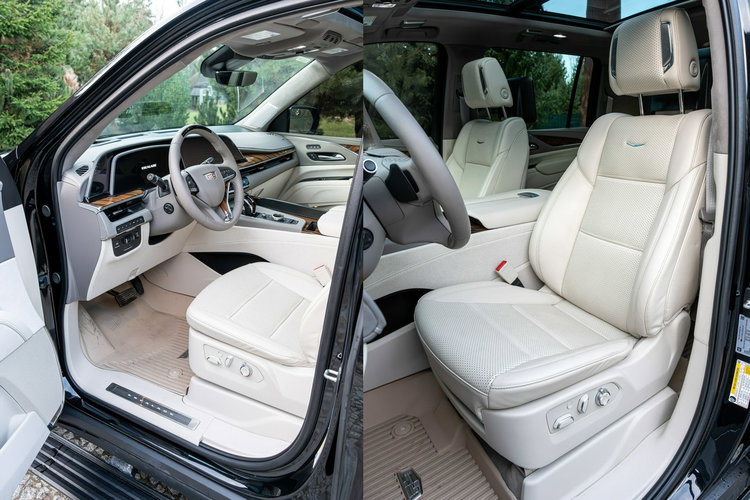 Cadillac Escalade ESV / 6.2 426KM / 7-osobowy / Bogata opcja / / Bezwypadkowy zdjęcie 42